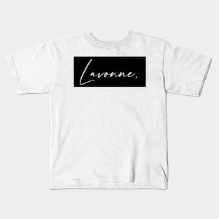 Lavonne Name, Lavonne Birthday Kids T-Shirt